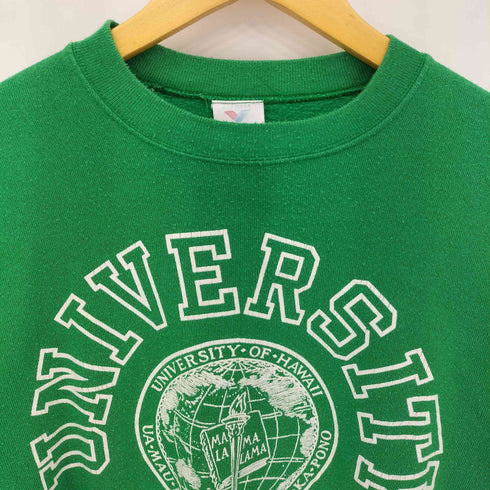 Jostens 80-90s HAWAII UNIVERSITY カレッジ ロゴ プリント スウェット メンズ