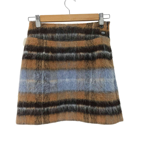 リリーブラウン Lily Brown wool混ボックスチェックミニスカート レディース JPN:0
