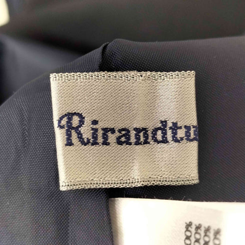 リランドチュール Rirandture 袖ボリュームプリーツサックワンピース レディース JPN:1