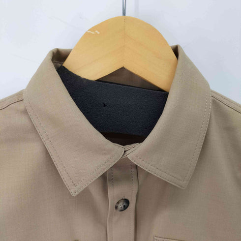アーペーセー A.P.C. ウールポリ ギャバジン シャツジャケット CPO レディース FR:34