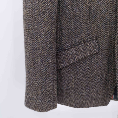 リーツテイラーザズー REATS TAILOR ZAZOUS ヘリンボーンウールジャケット メンズ 38