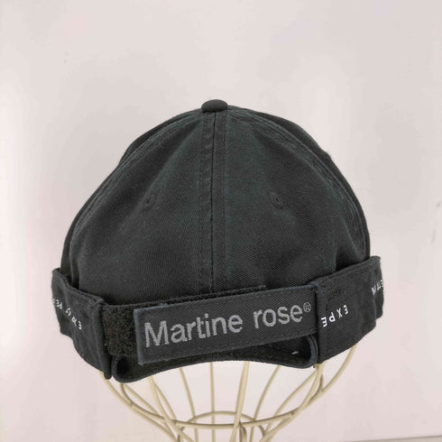 マーティンローズ Martine rose 25AW ROLL BACK CAP / BLK メンズ