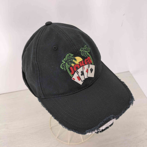 マーティンローズ Martine rose 25AW ROLL BACK CAP / BLK メンズ