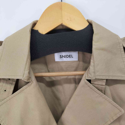 スナイデル snidel ミリタリートレンチコート レディース JPN:0