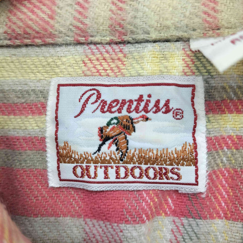 プレンティス Prentiss チェック ウエスタン ネルシャツ メンズ import:L