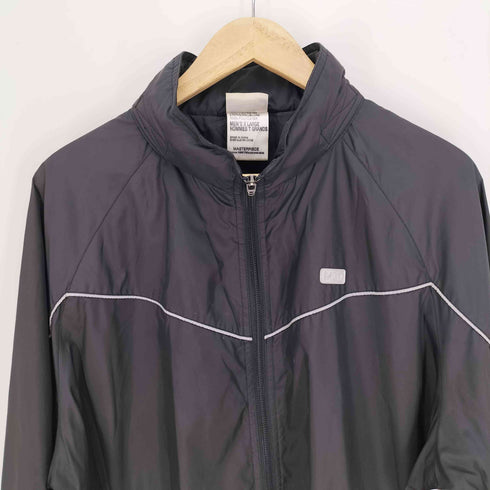 マスターピース MASTERPIECE MADパッチ 裏地メッシュ ジップアップ ナイロンジャケット メンズ JPN:XL