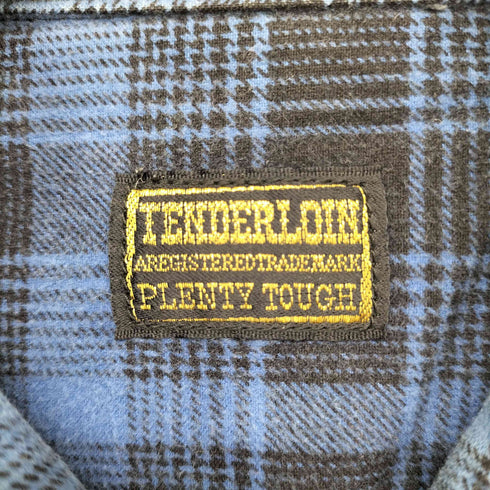 テンダーロイン TENDERLOIN T-PRINT FLANNEL CHECK SHT メンズ JPN:S