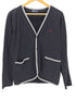 フレッドペリー FRED PERRY ドット 鹿の子 カーディガン メンズ JPN:L