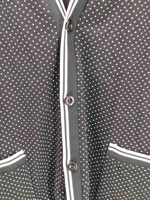 フレッドペリー FRED PERRY ドット 鹿の子 カーディガン メンズ JPN:L