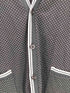 フレッドペリー FRED PERRY ドット 鹿の子 カーディガン メンズ JPN:L