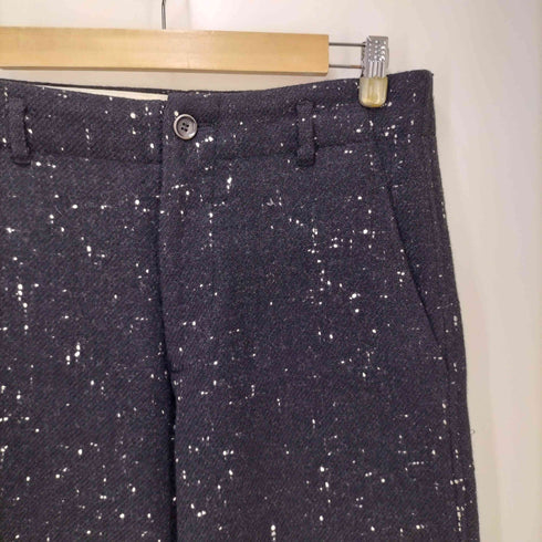 ローブドシャンブルコムデギャルソン robe de chambre COMME des GARCONS 04AW ウール クロップド パンツ ARCHIVE レディース L