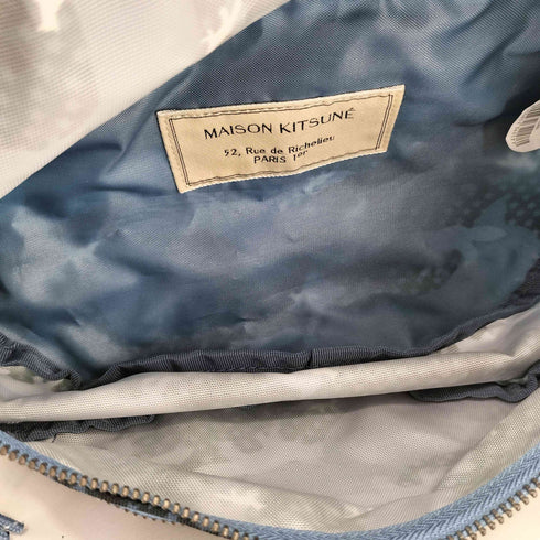 メゾンキツネ MAISON KITSUNE Bundel Kitsune Dark Camo 総柄 ボディバッグ メンズ