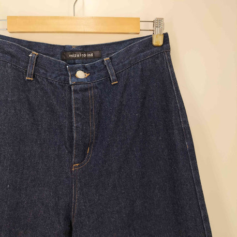 ミズイロインド mizuiro ind ワイド デニムパンツ レディース 2