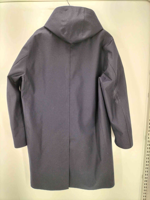 マッキントッシュ Mackintosh 英国製 CULLEN カレン 撥水 フーデット genuine handmade ゴム引き コート 比翼 レディース 9U/K7