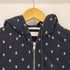 ビームス BEAMS 錨柄ジップアップパーカー メンズ JPN:M