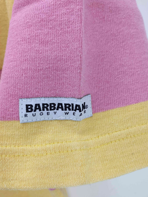 バーバリアン BARBARIAN ボーダー クルーネックカットソー メンズ import:M