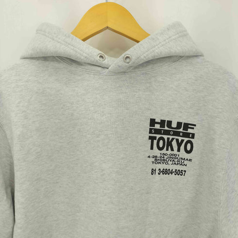 ハフ HUF CITY PACK TOKYO プリント プルオーバーパーカー メンズ JPN:M