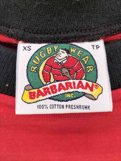 バーバリアン BARBARIAN バイカラー ラグランカットソー メンズ import:XS