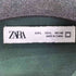 ザラ ZARA スエード調 シャツジャケット メンズ import:L