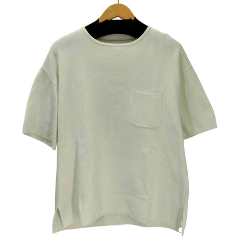 クレプスキュール crepuscule MILANO RIB KNIT T-SHIRT ミラノ リブ ニット Tシャツ レディース JPN:1