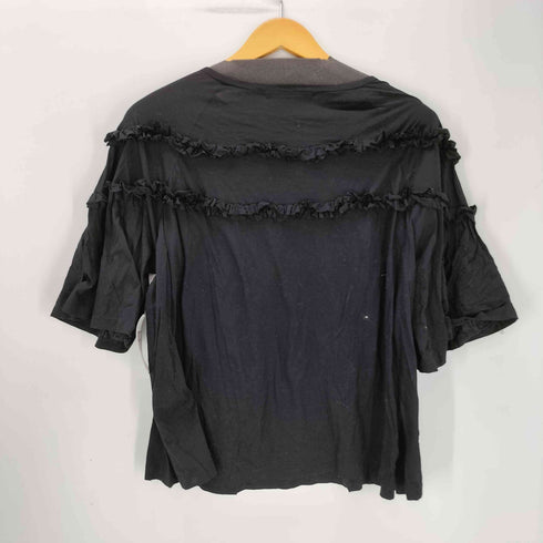 カレンソロジー curensology フリル 装飾 S/S クルーネック Tシャツ レディース FREE