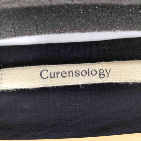 カレンソロジー curensology フリル 装飾 S/S クルーネック Tシャツ レディース FREE