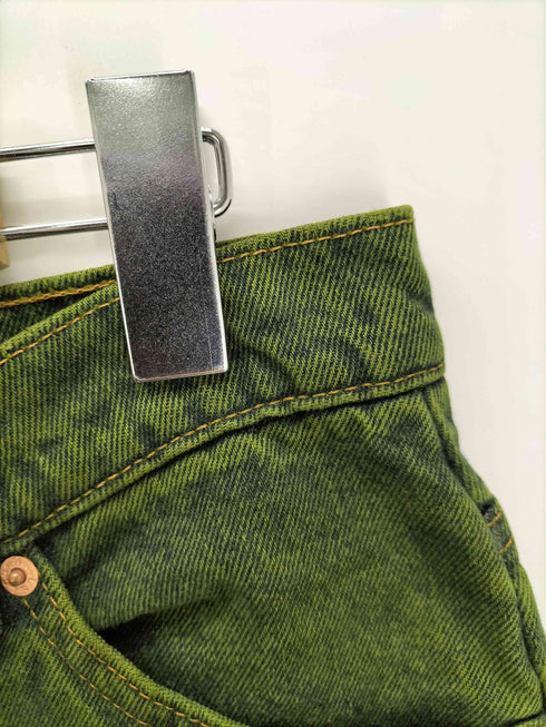 リーバイス Levis 90S 96年製 USA製 ボタン裏 581 刻印 オレンジタブ TAPERED FIT 先染め 5ポケット ワイド テーパード デニム パンツ メンズ