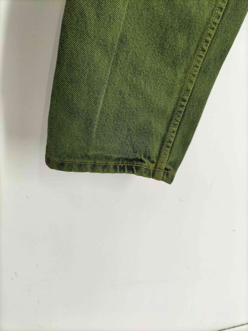 リーバイス Levis 90S 96年製 USA製 ボタン裏 581 刻印 オレンジタブ TAPERED FIT 先染め 5ポケット ワイド テーパード デニム パンツ メンズ