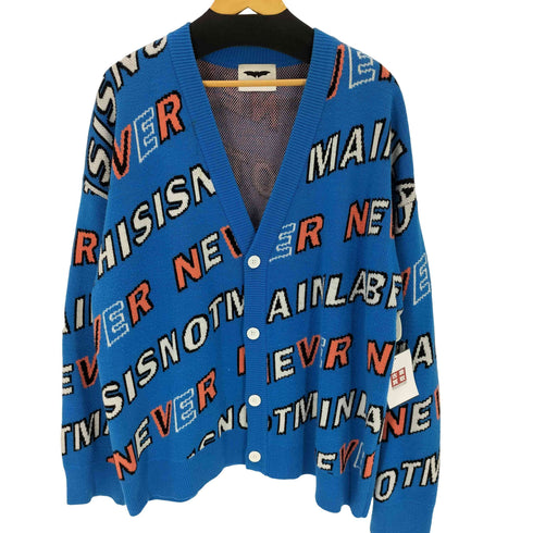 VAMPIRE WEEKEND Never Total Logo Pattern Cardigan メンズ