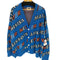 VAMPIRE WEEKEND Never Total Logo Pattern Cardigan メンズ