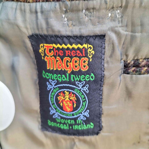ジェイプレス J.PRESS MAGEE DONEGAL TWEED 2Bテーラードジャケット メンズ C94-W84-T165