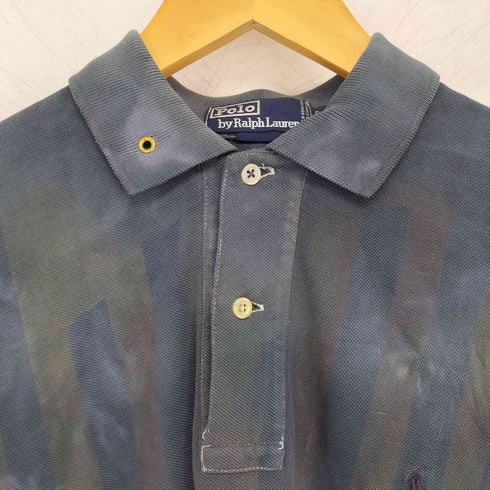 ポロバイラルフローレン Polo by RALPH LAUREN タイダイ ポニー刺繍 鹿の子 ポロシャツ メンズ import:S