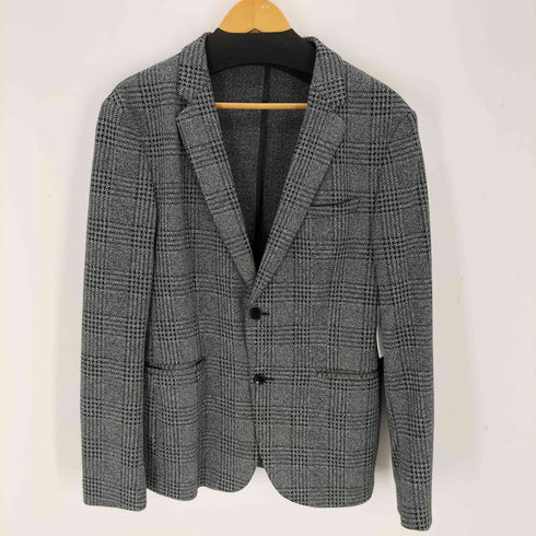 ザラ ZARA Suits Collection グレンチェック シングル 2B スーツ セットアップ メンズ 52
