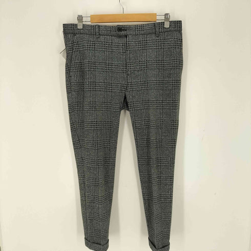 ザラ ZARA Suits Collection グレンチェック シングル 2B スーツ セットアップ メンズ 52