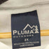 PLUMA OUTDOORS プルーマ 00S メキシコ製 無地 ブランク コットン ポリ スウェット トレーナー メンズ 2X