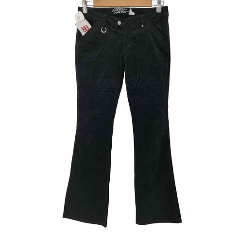RU JEANS Y2K プリンセス ベロア フレアパンツ レディース 29