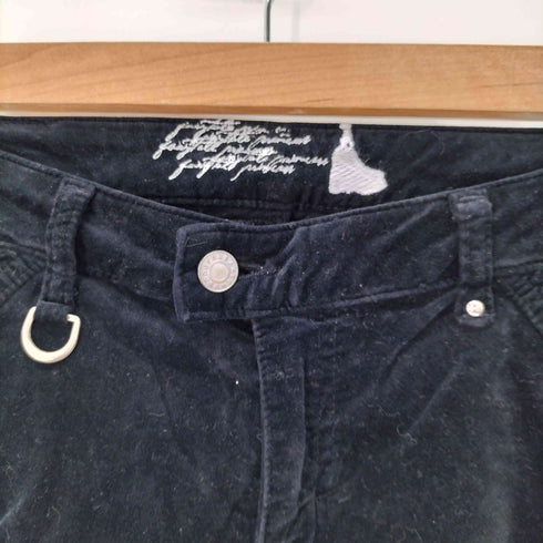 RU JEANS Y2K プリンセス ベロア フレアパンツ レディース 29
