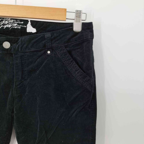 RU JEANS Y2K プリンセス ベロア フレアパンツ レディース 29