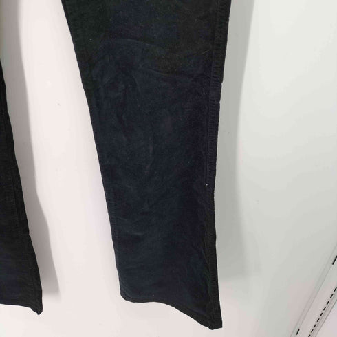 RU JEANS Y2K プリンセス ベロア フレアパンツ レディース 29