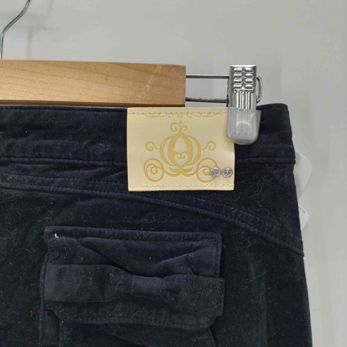 RU JEANS Y2K プリンセス ベロア フレアパンツ レディース 29