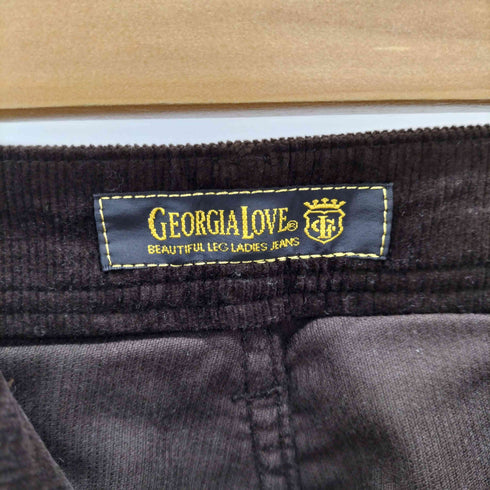 GEORGIA LOVE Y2K コーデュロイ フレアパンツ レディース W66