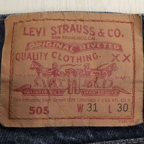 リーバイス Levis 505 USA製 ボタン裏546 デニムパンツ メンズ W31 L30
