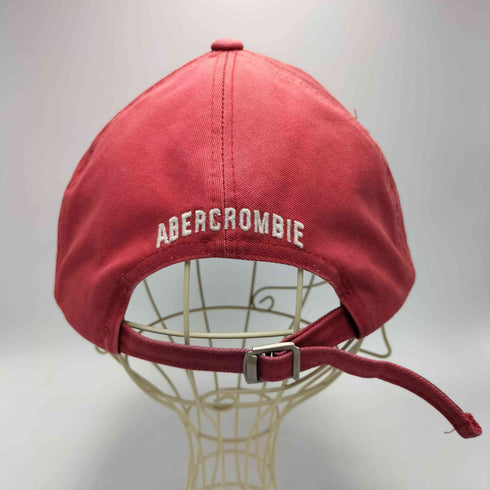アバクロンビーアンドフィッチ Abercrombie & Fitch 90S ヘラジカ ムース ロゴ 刺繍 ダメージ加工 6パネル キャップ メンズ
