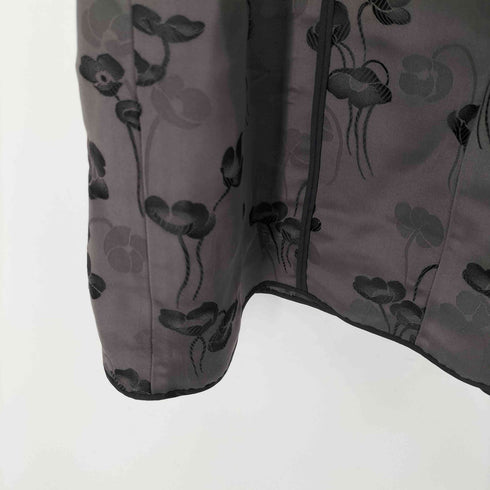 マークジェイコブス MARC JACOBS ririジップ シルク混 花柄 ジャガード フレアスカート レディース JPN:0