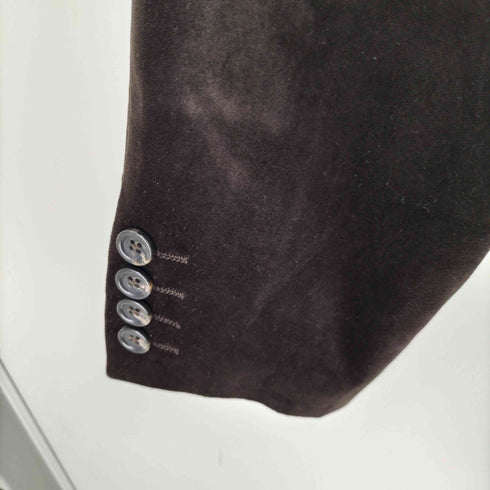 ムッシュ二コル MONSIEUR NICOLE ベロア テーラードジャケット メンズ JPN:48