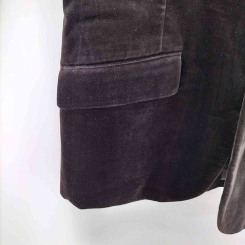 ムッシュ二コル MONSIEUR NICOLE ベロア テーラードジャケット メンズ JPN:48