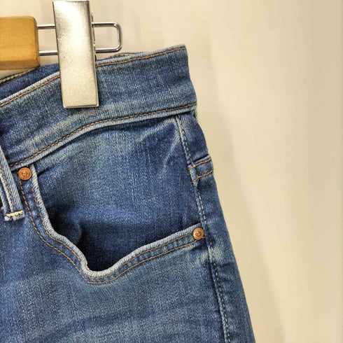 マザー mother INSIDER CROP STEP FRAY ブーツカット デニム パンツ Y2K レディース JP27