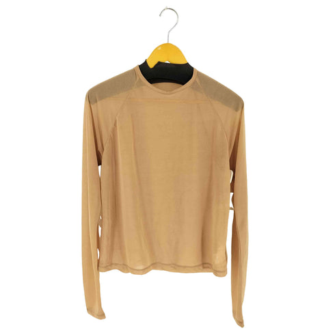ジーブイジーブイ GVGV L/S シアークルーネックTシャツ レディース import:S