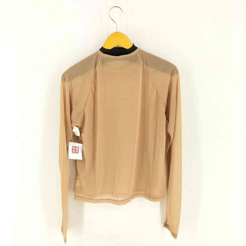 ジーブイジーブイ GVGV L/S シアークルーネックTシャツ レディース import:S
