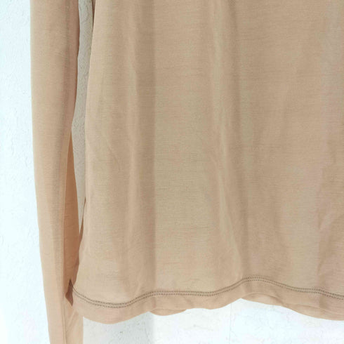 ジーブイジーブイ GVGV L/S シアークルーネックTシャツ レディース import:S